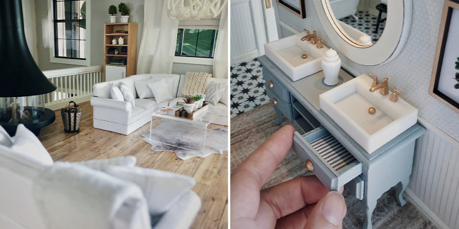 Ilyen kifinomult és gyönyörű miniatűr bútorokat még nem láttál - Galéria