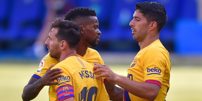 Messi rekordokat döntött a La Ligában, simán nyert a Barcelona - videó
