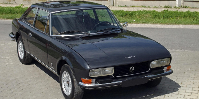 Francia tömegtechnika, olasz kézműves köntösben - Peugeot 504 Coupe V6 veteránteszt