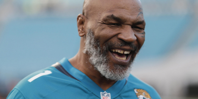 Mike Tyson egy egészen új oldalát mutatta meg