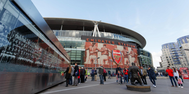 Vandálok rongálták meg az Arsenal stadionjának emlékfalát - képek