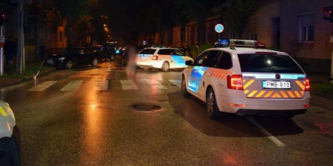 Rendőrt ütött el egy részeg osztrák Sopronban