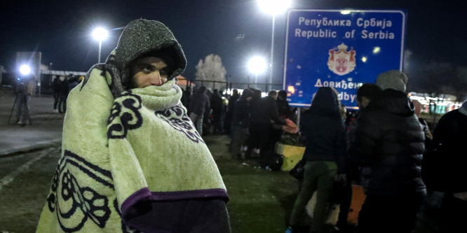 Kerítést épít Szerbia az Észak-Macedóniával közös határán