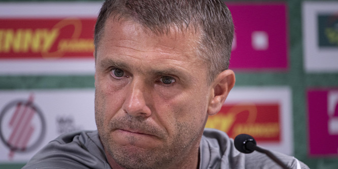 Szergej Rebrov támadó Celticre számít a glasgow-i BL-meccsen