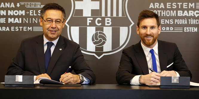 Hiába a Messi-botrány, a Barcelona elnöke hallani sem akar a lemondásról