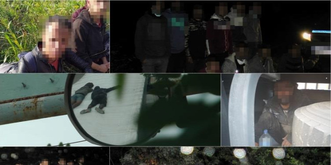 105 migránst fogtak el csütörtökön Bács-Kiskun megyében