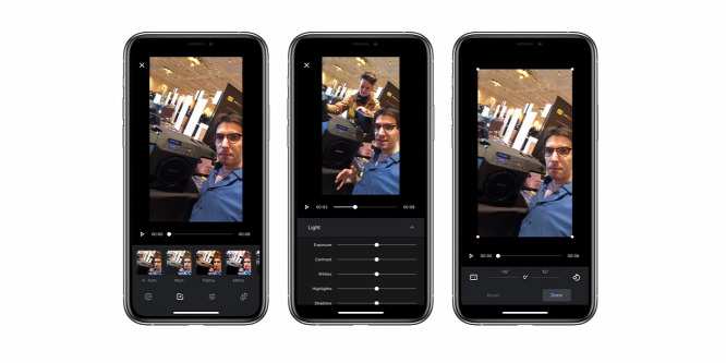 Új videoszerkesztőt kapott iOS-en a Google Fotók