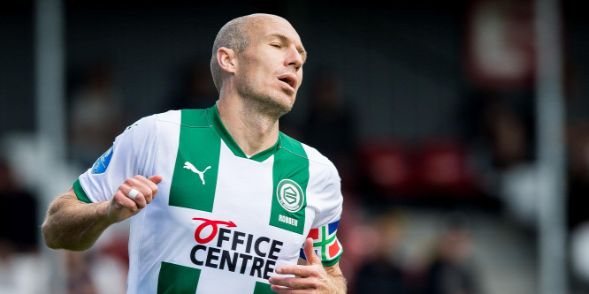 Nem sikerült jól Arjen Robben visszatérése a rekordkihagyás után