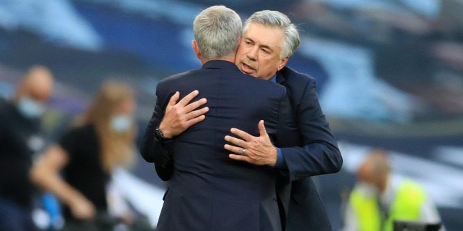 Ancelotti szerint Mourinho Rómába szerződése a karrierje legjobb döntése volt