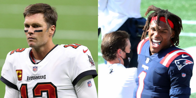 A Tom Brady nélkül játszó New England jobban néz ki, mint a vele felálló Tampa Bay