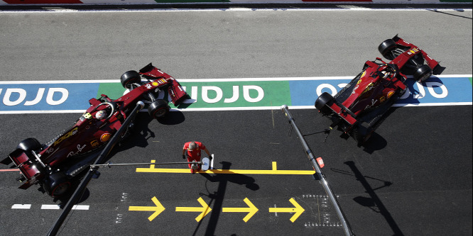 A Ferrari-vezér tudja, gödörben vannak, de bízik a mérsékelt fejlődésben