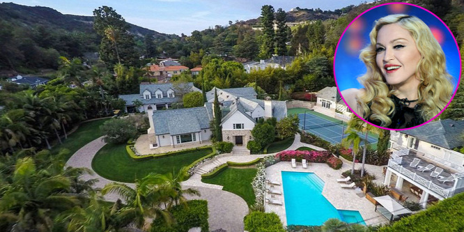 Madonna nem aprózza el: közel 40 millióért bérel villát Beverly Hills-ben