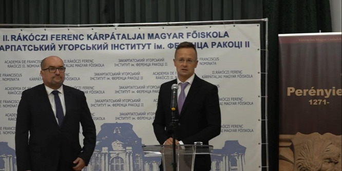Szijjártó Péter az ukrajnai önkormányzati választásokon való részvételre kérte a kárpátaljai magyarokat