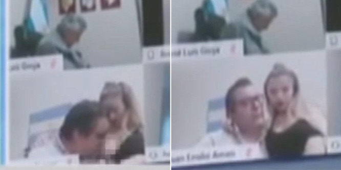 Nőt ültetett az ölébe, majd levetkőztette a parlamenti vita közben egy argentin képviselő - videó