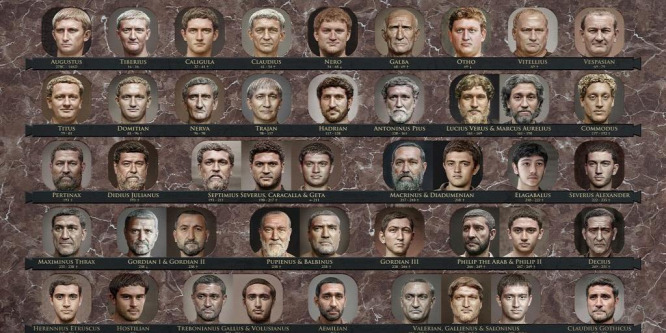 Így nézhettek ki egykor a Római Birodalom sorsát alakító császárok