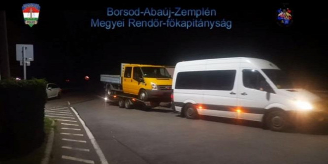 Horrorkaravánok és súlyos szabálytalankodók a borsodi rendőrök razziáján - videó