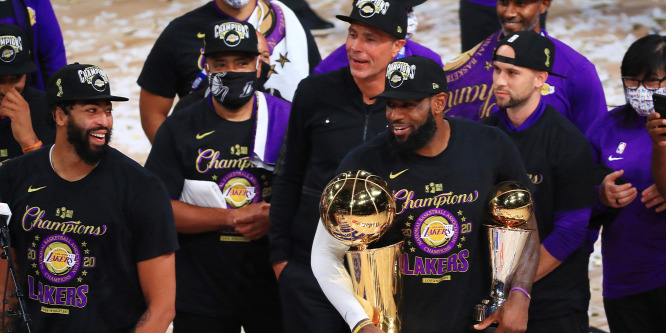 A Los Angeles Lakers nyerte az NBA döntőjét