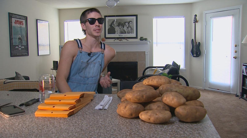 Alex Craig, a Potato Parcel alapítója és ötletgazdája