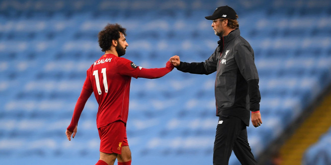 Jürgen Klopp megvédte a műeséssel vádolt Mohamed Szalahot