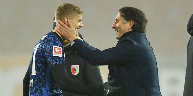 Dárdai Pál középső fia is bemutatkozhatott a Bundesligában