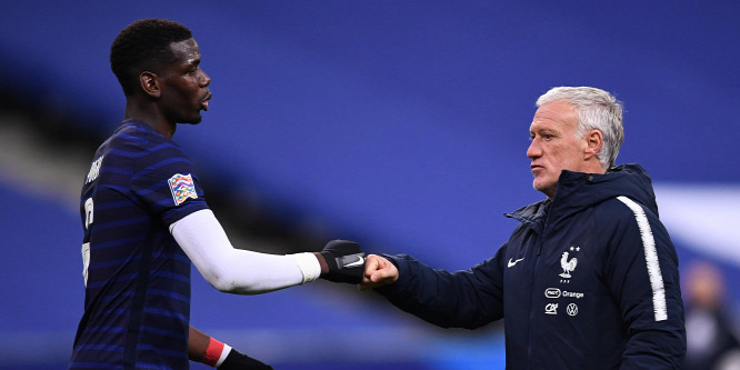 A franciák edzője szerint Pogba nem érzi jól magát a Manchester Unitednél