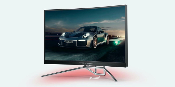 Stílusos monitort rakott össze az AOC és a Porsche Design