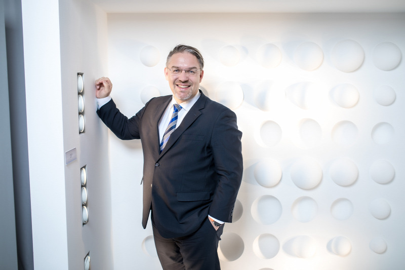 Joerg Bauer, a Tungsram Csoport elnök- vezérigazgatója.