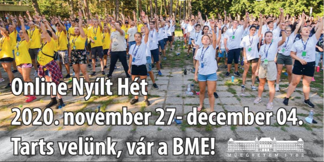 Egyetemválasztás előtt állsz? Látogass el a BME Online Nyílt Hetére!