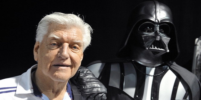 Meghalt David Prowse, aki Darth Vadert játszotta a Csillagok háborújában