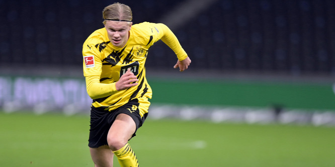 Katarban vette át a Golden Boy-díjat Erling Haaland - fotó