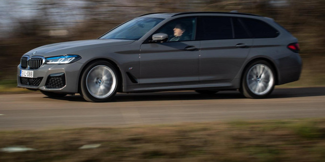 Körzete az autópálya, de zöld rendszám nélkül - BMW 530d xDrive Touring teszt