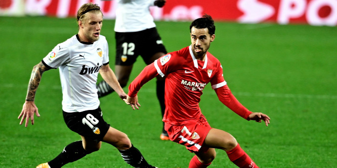 Hajrában szerzett góllal győzött idegenben a Sevilla - videó