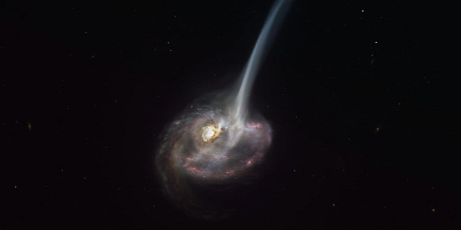 Meglepő folyamat miatt haldoklik egy távoli galaxis