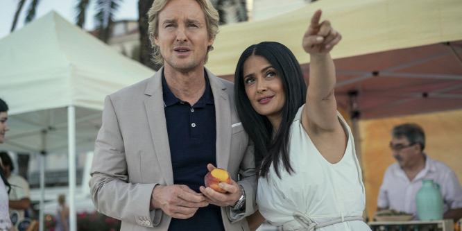 Owen Wilson és Salma Hayek együtt menekülnek a valóság elől
