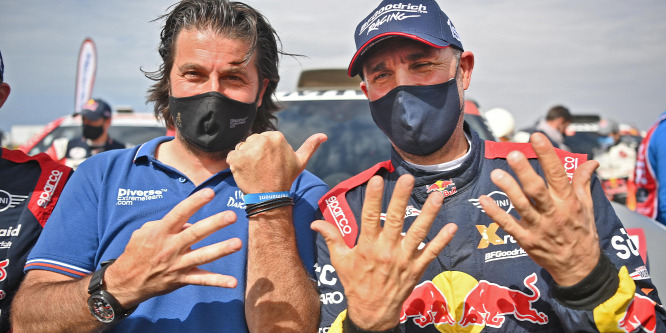 Stéphane Peterhansel a 14. győzelmét aratta a Dakar-ralin