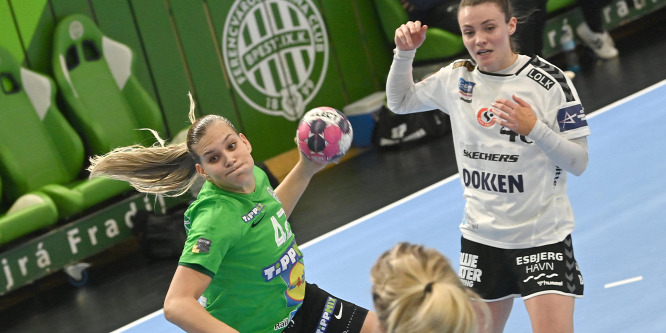 A Fradi kikapott dán riválisától a női kézilabda Bajnokok Ligájában