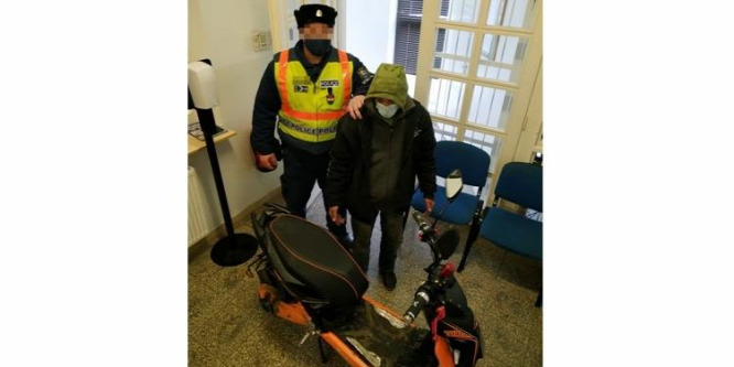 Eladta a kölcsönkért elektromos robogót a zagyvarékasi férfi
