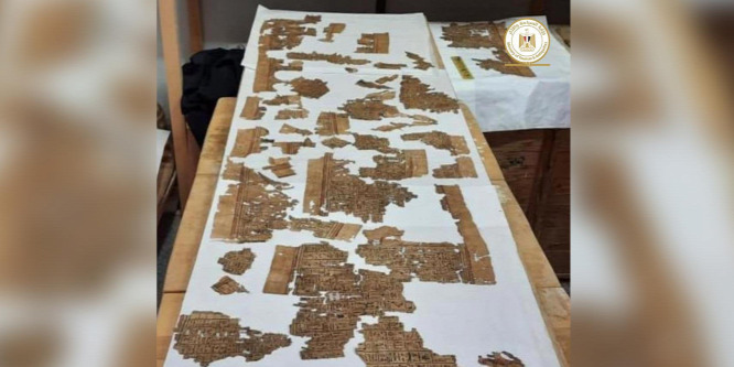 Titokzatos halotti tekercset találtak Egyiptomban