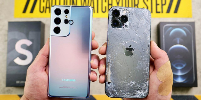 Rommá törték a Galaxy S21 Ultra és iPhone 12 Pro Max mobilokat