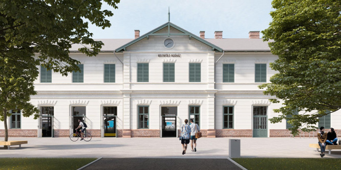 Több száz négyzetméteres terepasztal is lesz a felújított kelenföldi állomásépületben