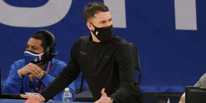 Kirúgták a Minnesota Timberwolves fiatal edzőjét