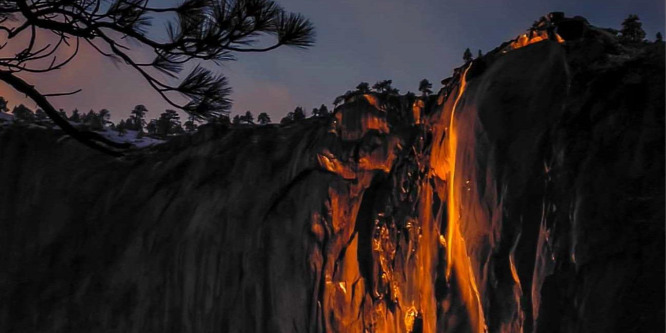 Ismét látható volt a ritka természeti jelenség a Yosemite Nemzeti Parkban – képek