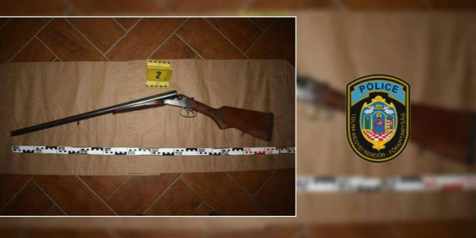Fegyverrel, lövöldözve kergetett el egy kutyás férfit egy vadász Nagykónyinál - videó