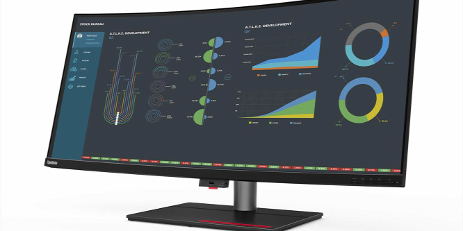 Professzionális felhasználóknak készült a Lenovo hatalmas monitora