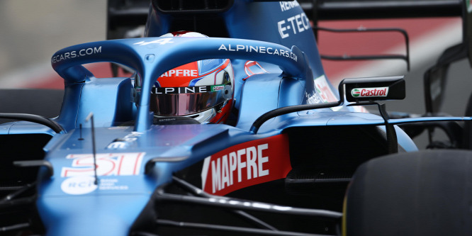 Alonso nem, de a karantén hátráltatta az Alpine felkészülését
