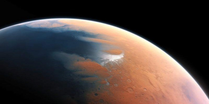 Nagy mennyiségű vizet zárhatott magába a Mars külső rétege