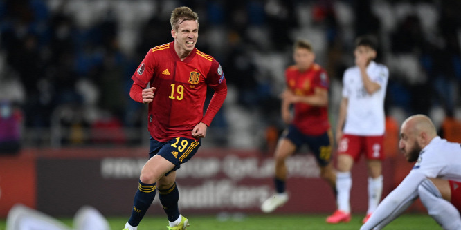 Óriási góllal fordított a spanyol válogatott a vb-selejtezőben - videó