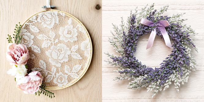 DIY tavaszi kopogtatók - Így díszítsd fel a bejárati ajtódat újrahasznosított dekorelemekből