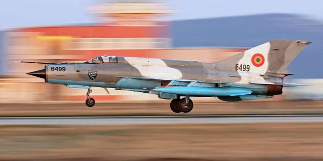 Lezuhant egy MiG-21-es vadászgép Romániában