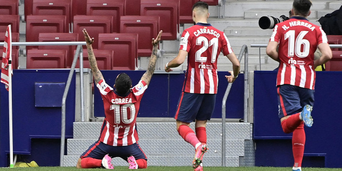 Az Atlético Madrid legyőzte az újoncot, továbbra is vezeti a La Ligát - videó